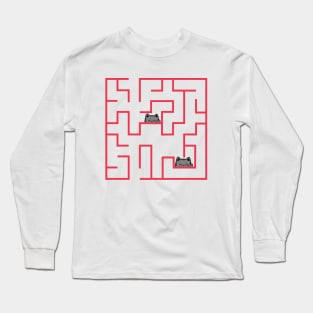 Cat Maze Long Sleeve T-Shirt